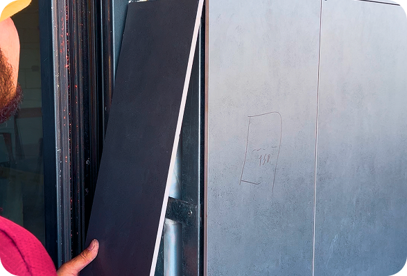 Kermogranit toshlari qoplanadi